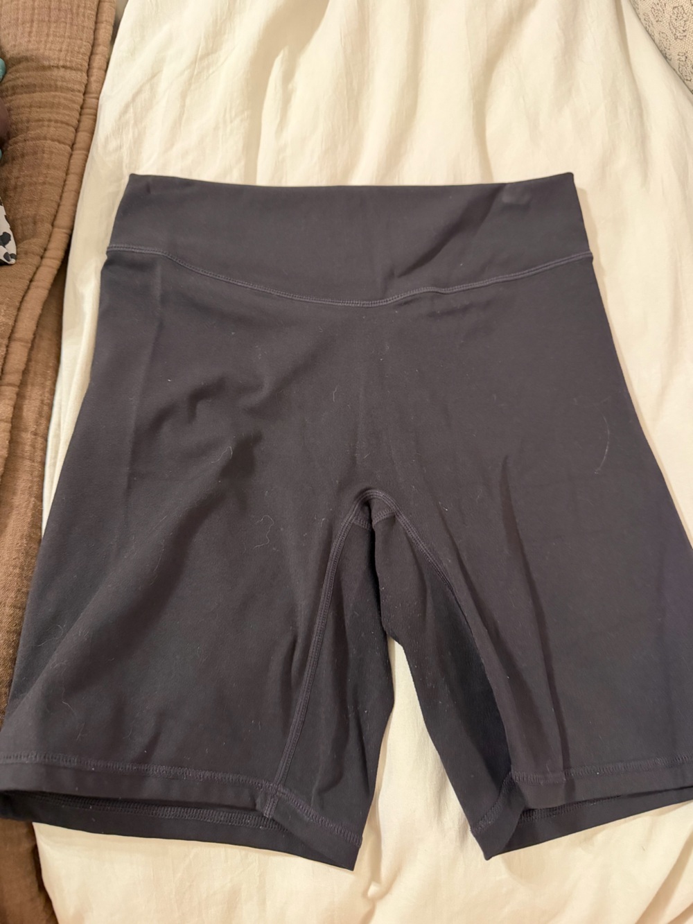Balance Athletica Black High-Rise Bike Shorts